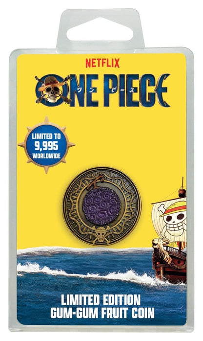 One Piece Sammelmünze Gum Gum Coin Limited Edition 4 cm