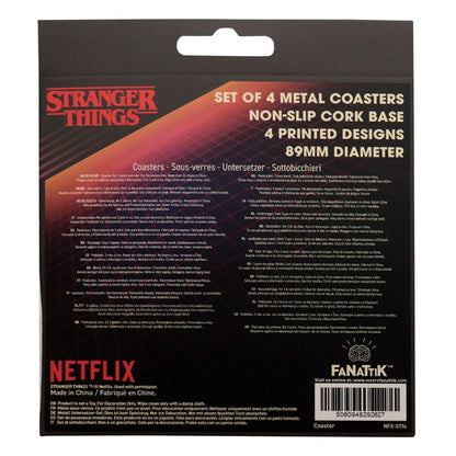 Stranger Things Untersetzer 4er-Pack