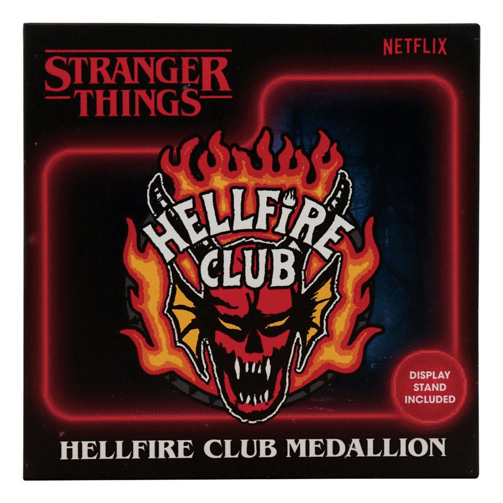 Stranger Things Medaille Hellfire Club Limited Edition