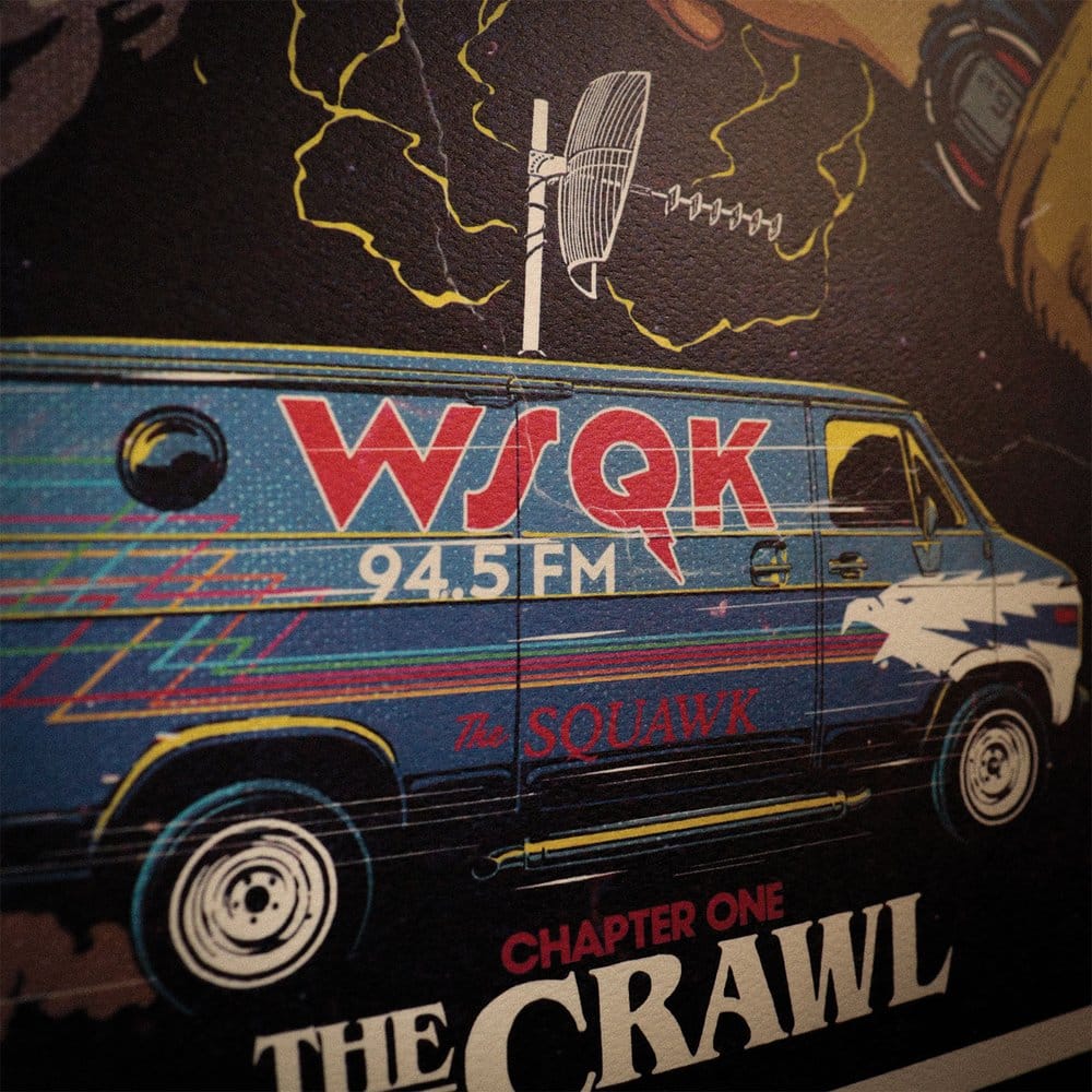 'Stranger Things 5 Kunstdruck The Crawl Limited Edition 42 x 30 cm