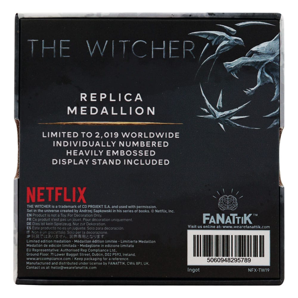 The Witcher Replik 1/1 Kette Geralt´s Medallion