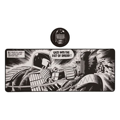 2000 AD Schreibtischunterlage & Untersetzer Judge Dredd