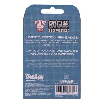2000 AD Ansteck-Pin Rogue Trooper GI Limited Edition