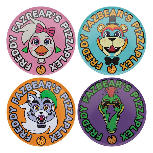 Five Nights at Freddy's Untersetzer 4er-Pack Printed Drinks