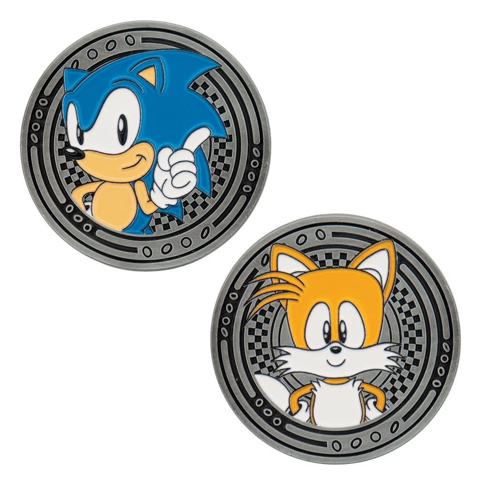 Sonic - The Hedgehog Sammelmünze Sonic & Tails