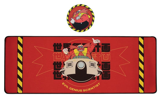 Sonic - The Hedgehog Schreibtischunterlage & Untersetzer Dr. Eggman
