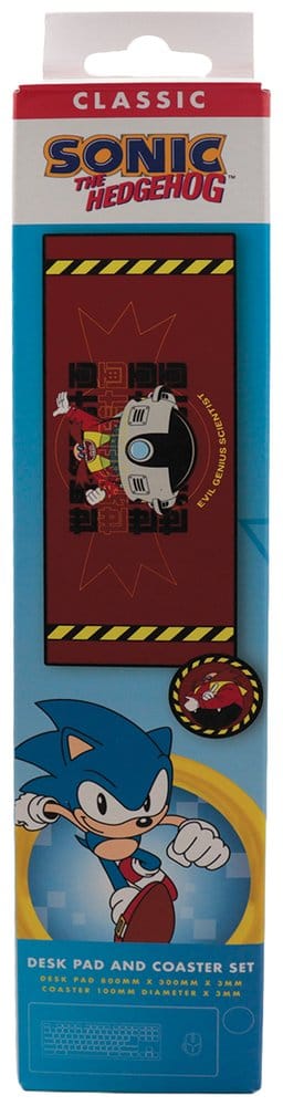 Sonic - The Hedgehog Schreibtischunterlage & Untersetzer Dr. Eggman