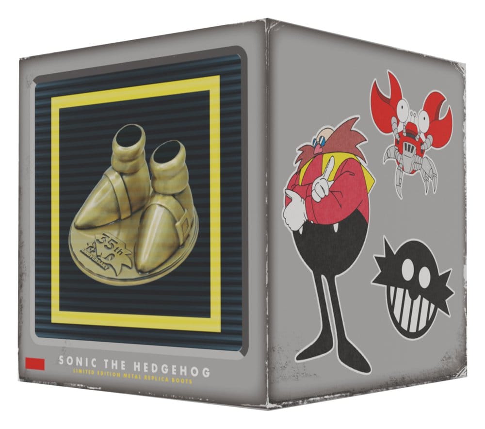 Sonic the Hedgehog Replik 35th Anniversary Metal Boot Limited Edition