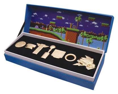 Sonic the Hedgehog Replik Commemorative Icons Set Limited Edition 10 x 28 x 4 cm