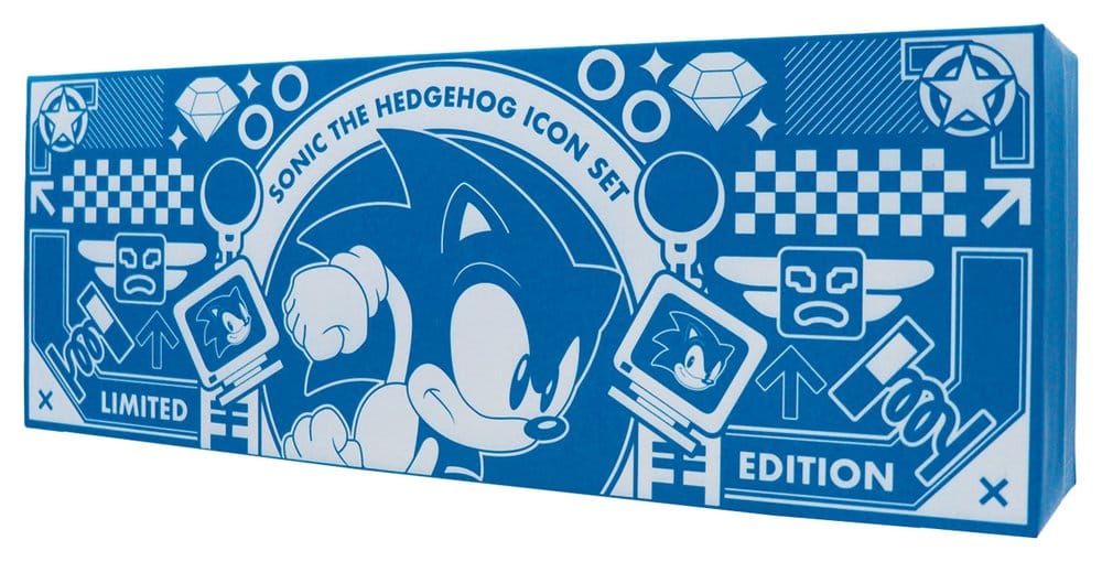 Sonic the Hedgehog Replik Commemorative Icons Set Limited Edition 10 x 28 x 4 cm
