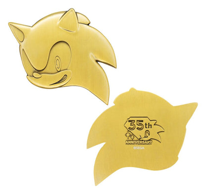 Sonic the Hedgehog Medaillen-Set 35th Anniversary Then & Now Limited Edition