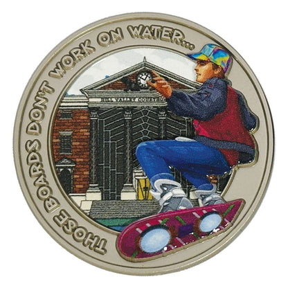 Zurück in die Zukunft Sammelmünze Hoverboard Limited Edition