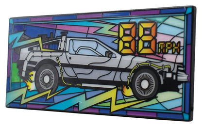 Zurück in die Zukunft Metallbarren Buntglas-Stil Limited Edition