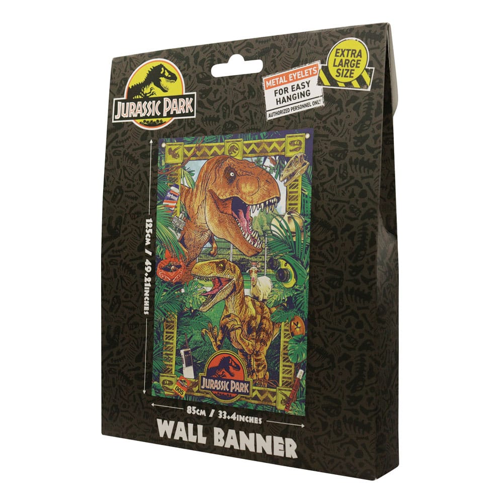 Jurassic Park Wandbehang 125 x 85 cm
