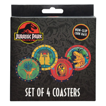 Jurassic Park Untersetzer 4er-Pack