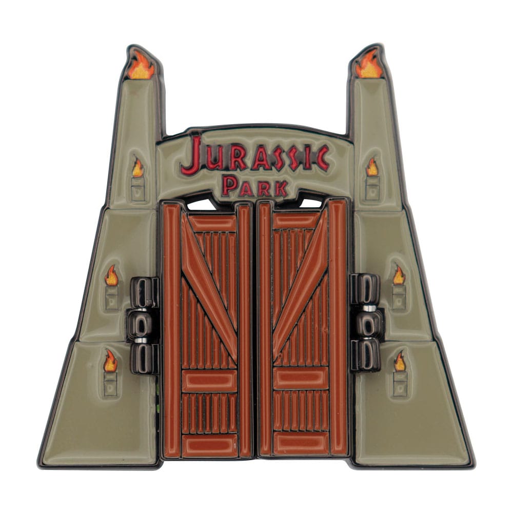 Jurassic Park Ansteck-Pin Gates Hinged