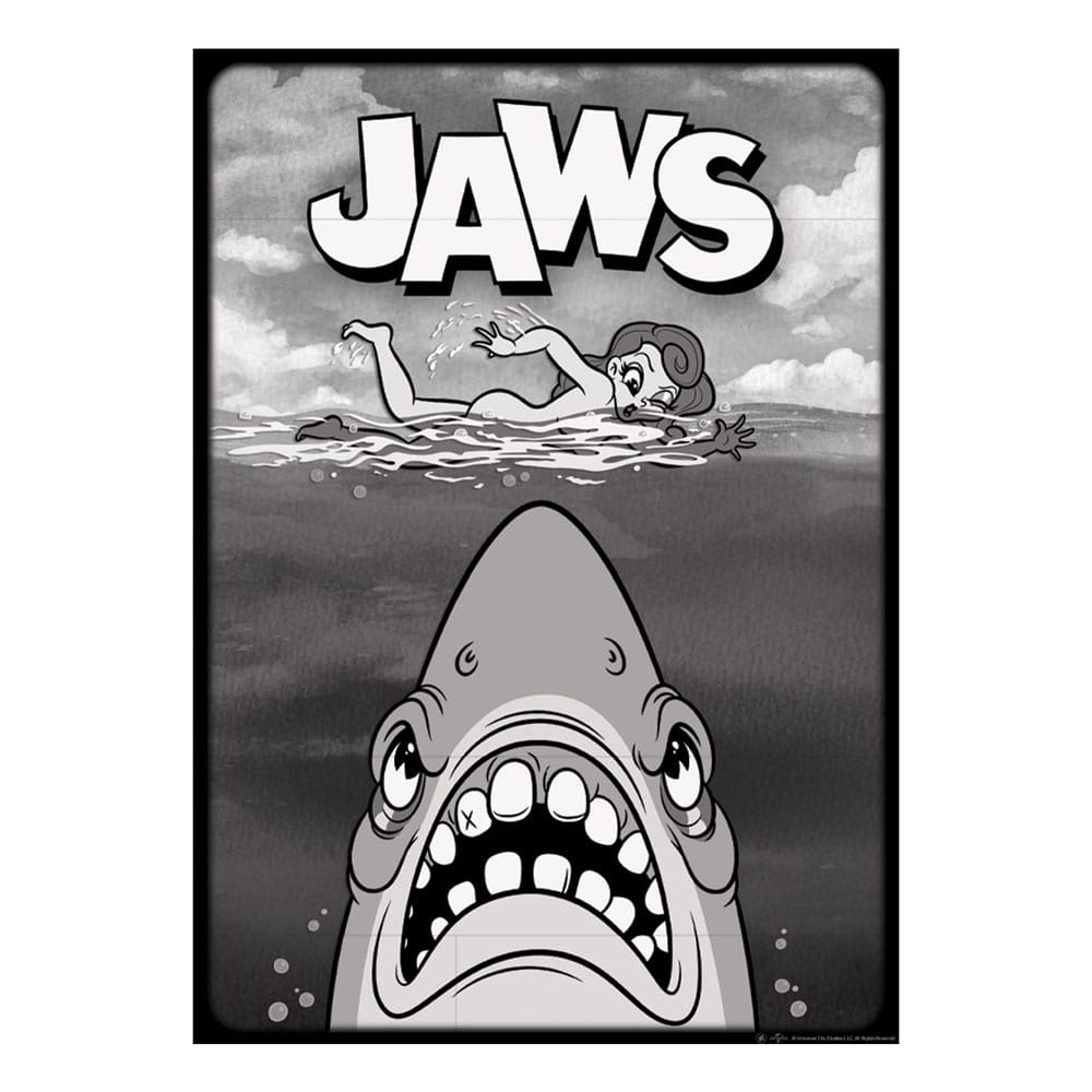 Jaws Kunstdruck Limited Edition 42 x 30 cm