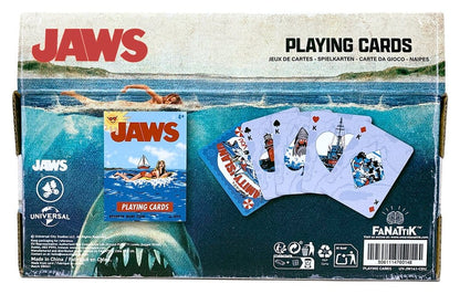 Der weiße Hai Spielkarten Display (12 Packs)