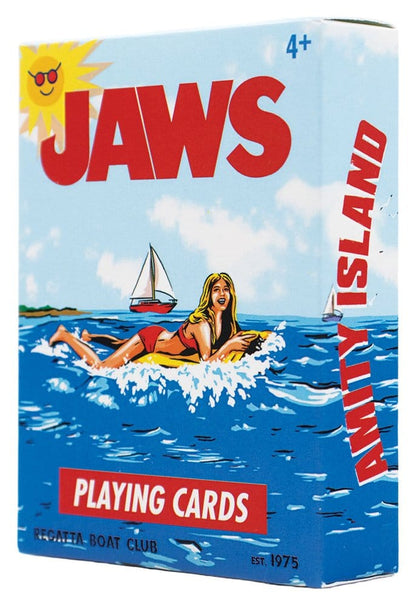 Der weiße Hai Spielkarten Display (12 Packs)