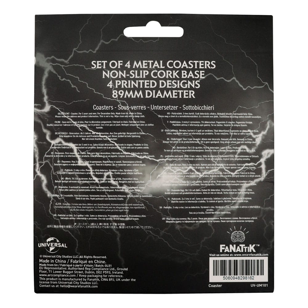 Universal Monsters Untersetzer 4er-Pack