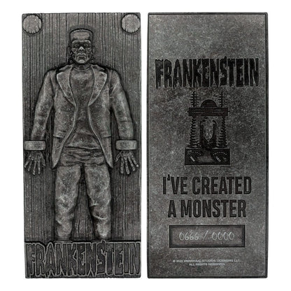 Universal Monsters Metallbarren Frankenstein´s Monster Limited Edition