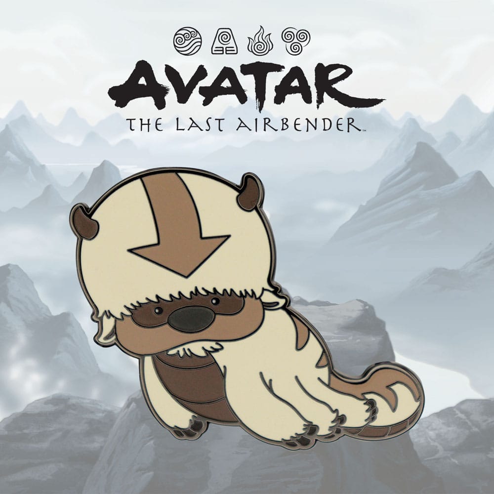 Avatar Der Herr der Elemente Ansteck-Pin Appa Limited Edition