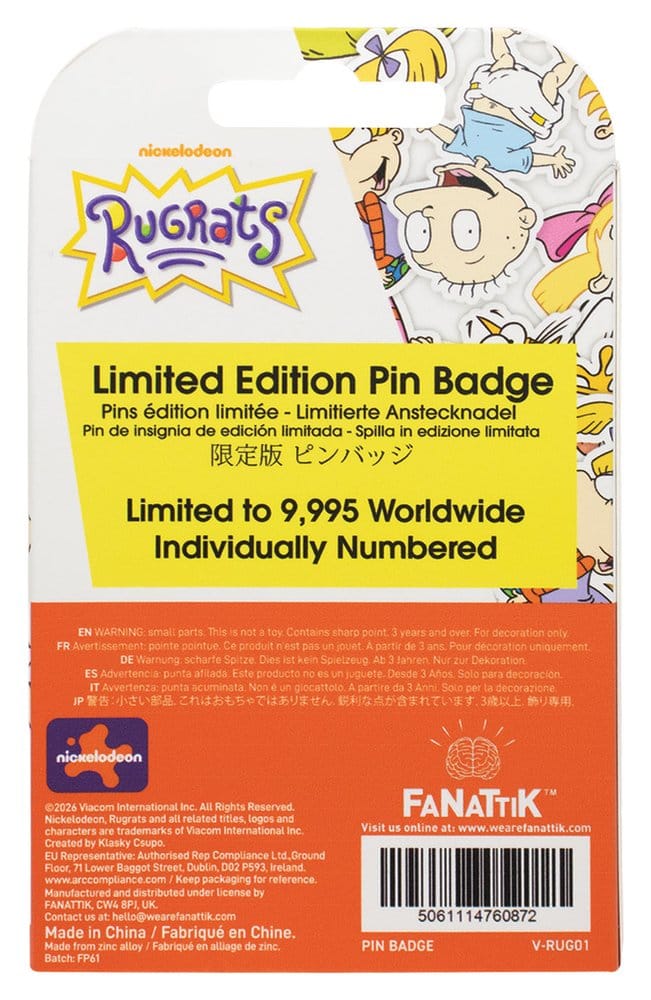 Rugrats Ansteck-Pin Limited Edition 35th Anniversary