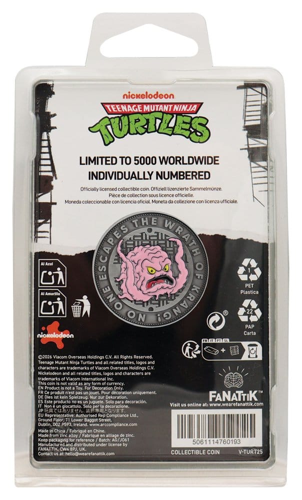 Teenage Mutant Ninja Turtles Sammelmünze Krang