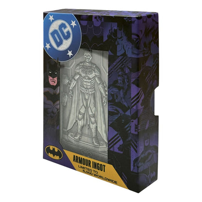 DC Comics Metallbarren Batman Armour Limited Edition