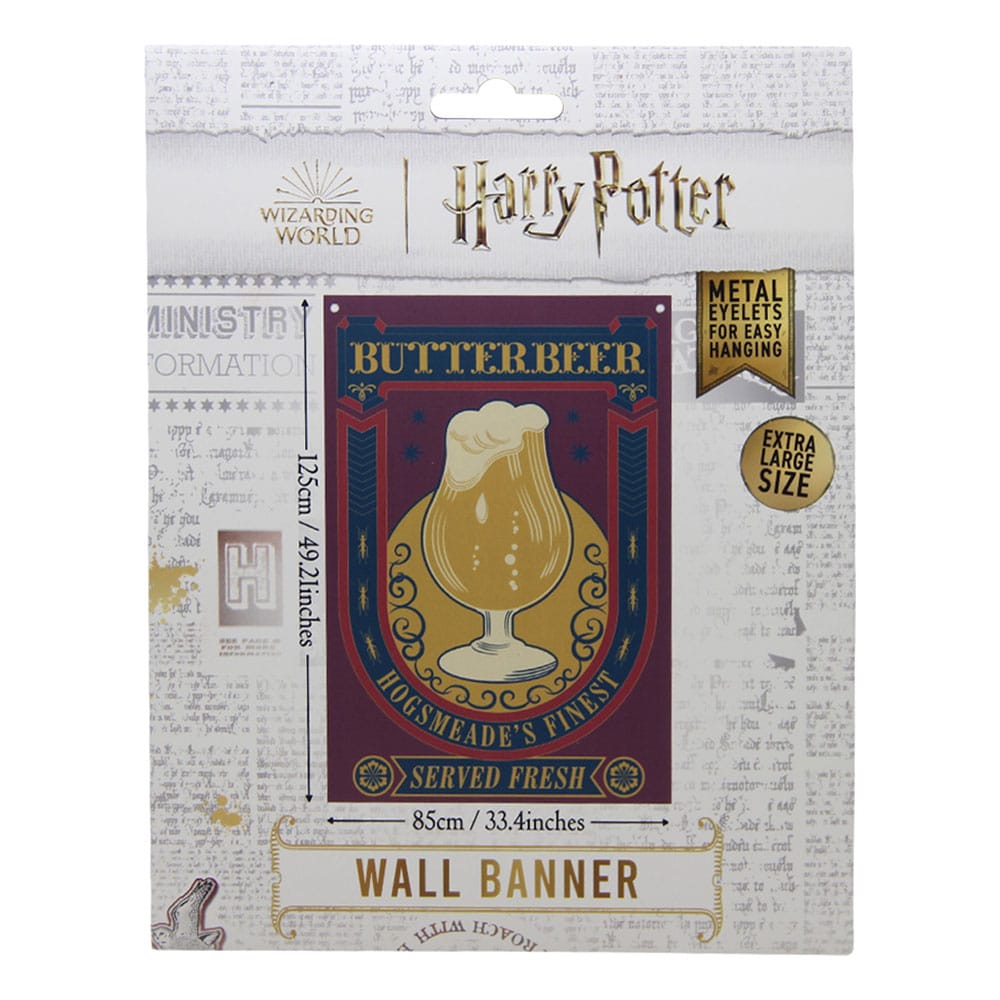 Harry Potter Wandbehang Butterbeer 125 x 85 cm