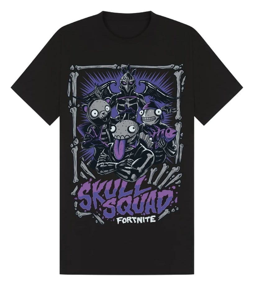 Fortnite T-Shirt Skull Squad Größe L
