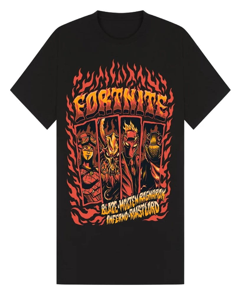Fortnite T-Shirt Blaze Größe M