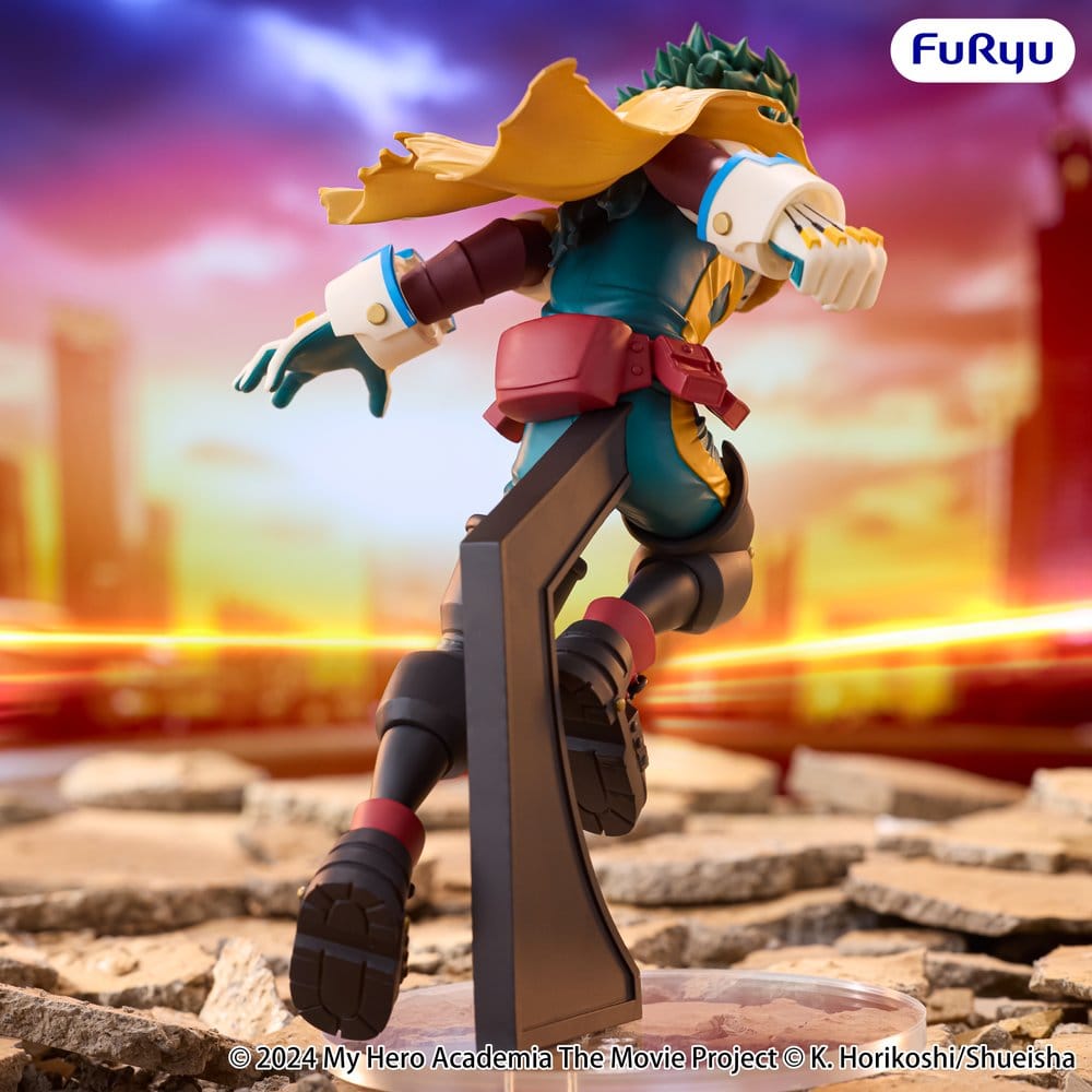 My Hero Academia: You're Next Muchute Figure PVC Figur Izuku Midoriya 16 cm