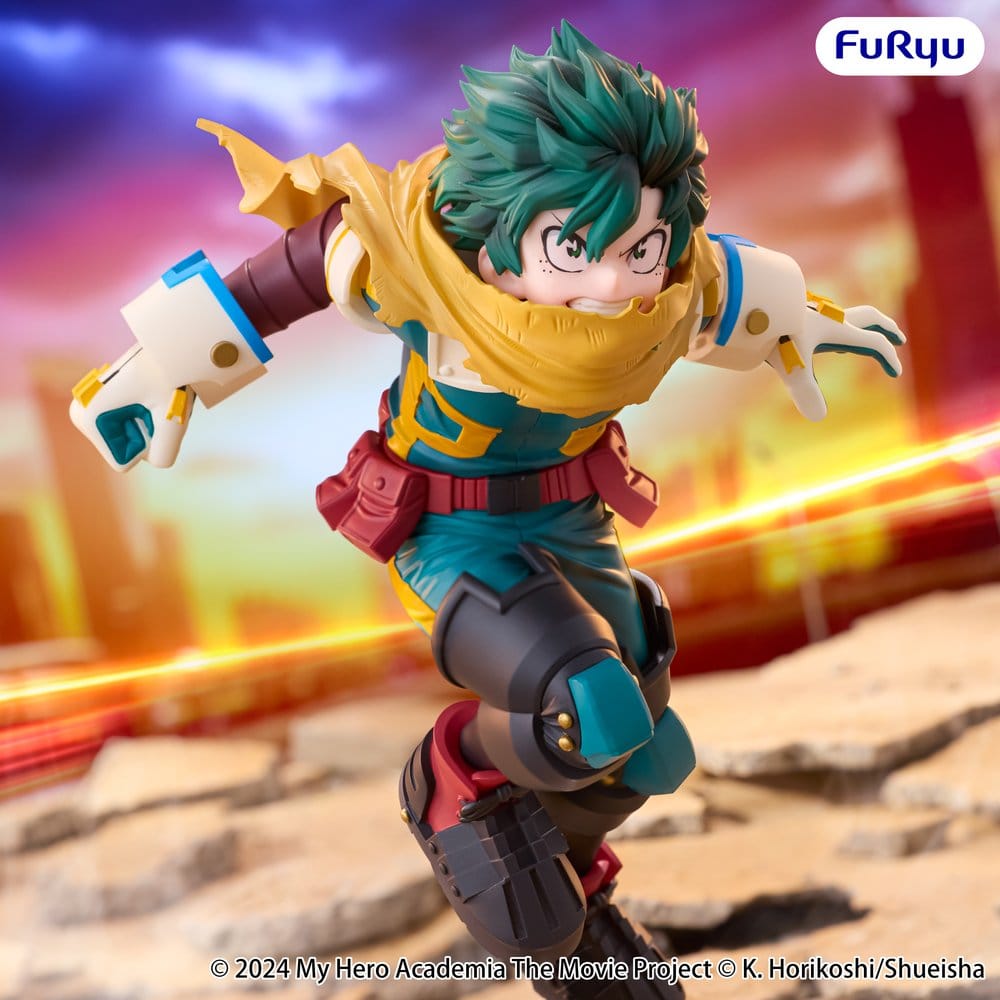 My Hero Academia: You're Next Muchute Figure PVC Figur Izuku Midoriya 16 cm