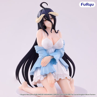 Overlord Noodle Stopper PVC Figur Albedo Loungewear Pearl White Ver. 12 cm