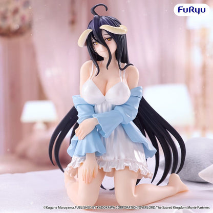 Overlord Noodle Stopper PVC Figur Albedo Loungewear Pearl White Ver. 12 cm
