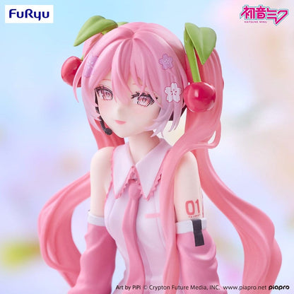 Hatsune Miku Noodle Stopper PVC Figur Sakura Miku 2026 Smile Ver. 14 cm