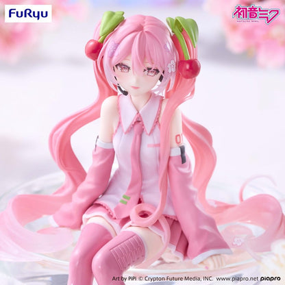 Hatsune Miku Noodle Stopper PVC Figur Sakura Miku 2026 Smile Ver. 14 cm