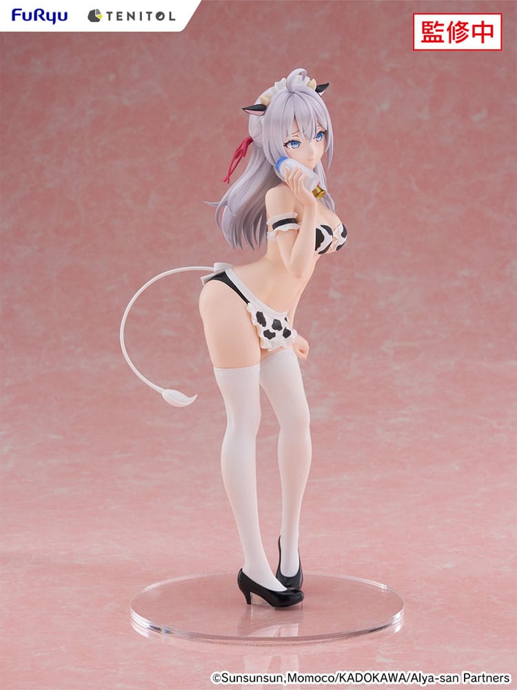 Alya Sometimes Hides Her Feelings in Russian Tenitol Tall PVC Statue Alya Cow Costume Ver. 29 cm