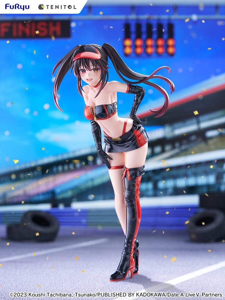 Date A Live V Tenitol Tall PVC Figur Kurumi Tokisaki Race Queen Ver. 29 cm