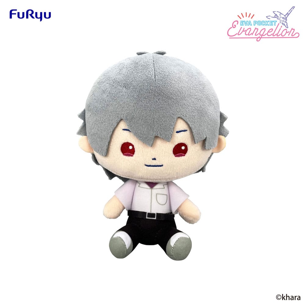 Neon Genesis Evangelion Eva Pocket Plüschfigur Kaworu 17 cm