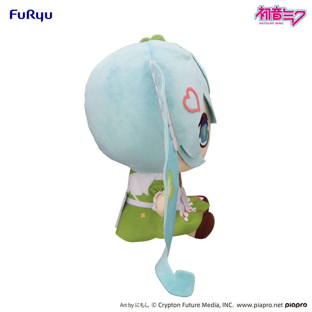 Hatsune Miku Kyurumaru Big Plüschfigur Clover 26 cm