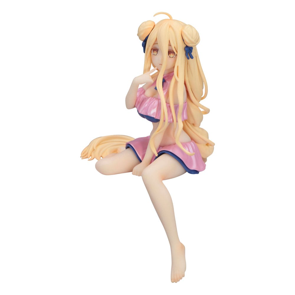 Date A Live V Noodle Stopper PVC Statue Mukuro Hoshimiya Swimsuit Pastel Pink Color Ver. 13 cm