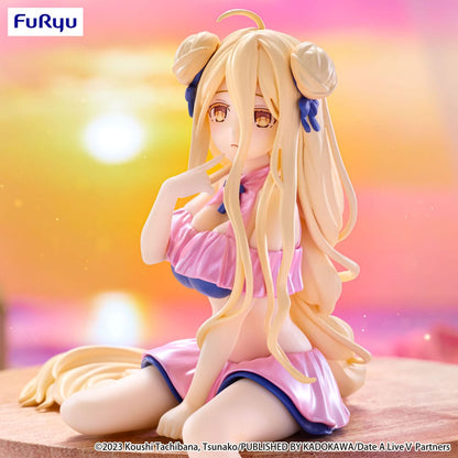 Date A Live V Noodle Stopper PVC Statue Mukuro Hoshimiya Swimsuit Pastel Pink Color Ver. 13 cm