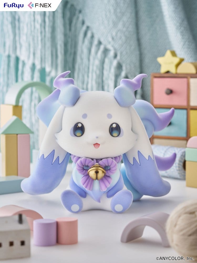 Nijisanji F:Nex Flocky Soft Vinyl Figur 1/2 Lunlun 20 cm
