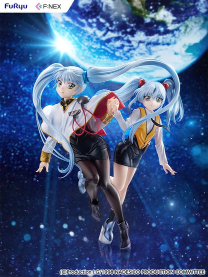 Nadesico the movie The prince of darkness PVC Figur 1/7 Ruri Hoshino double ruriruri Ver. 22 cm