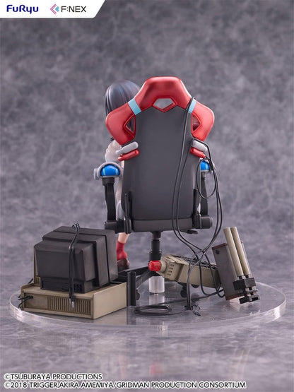 SSSS. Gridman Universe BiCute Bunnies PVC Statue Rikka Takarada Gaming Chair Ver. 19 cm
