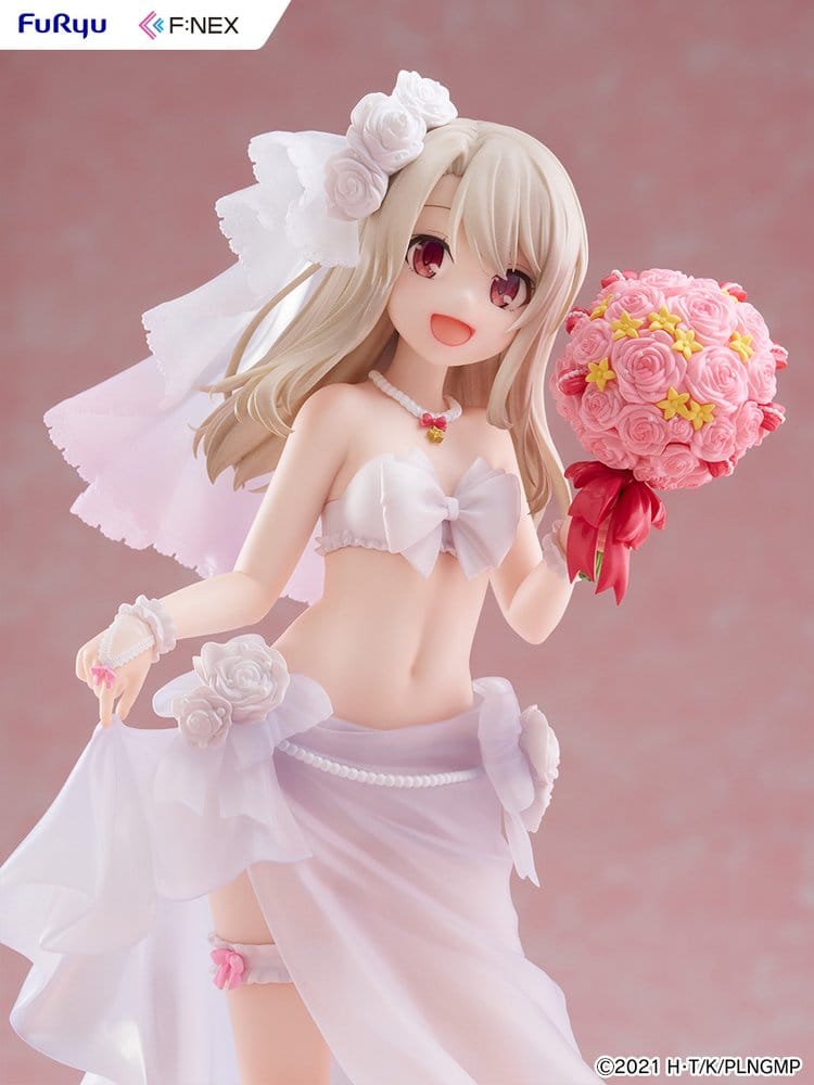 Fate/kaleid liner Prisma Illya: Licht - The Nameless Girl F:NEX PVC Figur 1/7 Illyasviel von Einzbern Wedding Swimsuit Ver. 21 cm