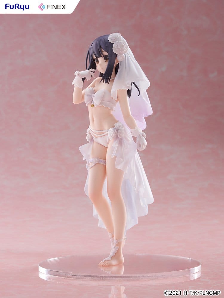 Fate/kaleid liner Prisma Illya: Licht - The Nameless Girl F:NEX PVC Figur 1/7 Miyu Edelfelt Wedding Swimsuit Ver. 21 cm