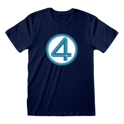 Fantastic 4 T-Shirt Emblem Größe XL